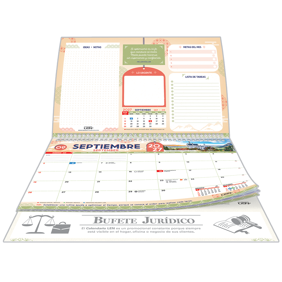 Planificador de escritorio personalizado